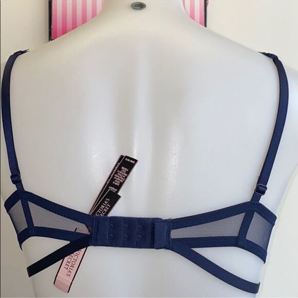 Victoria's Secret Blue Underwire Bra Intimates - Picture 4 of 6